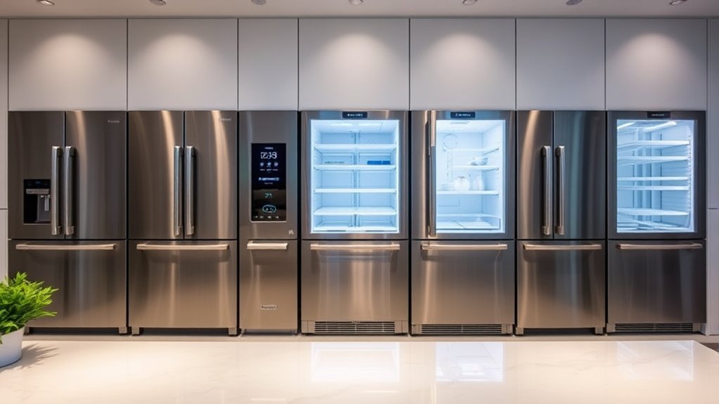 luxury french door refrigerators