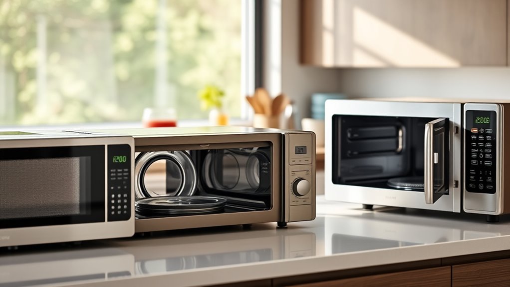 microwave features and safety