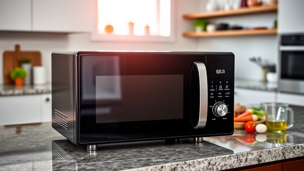microwave features for convenience