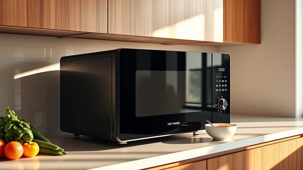 microwave features for convenience