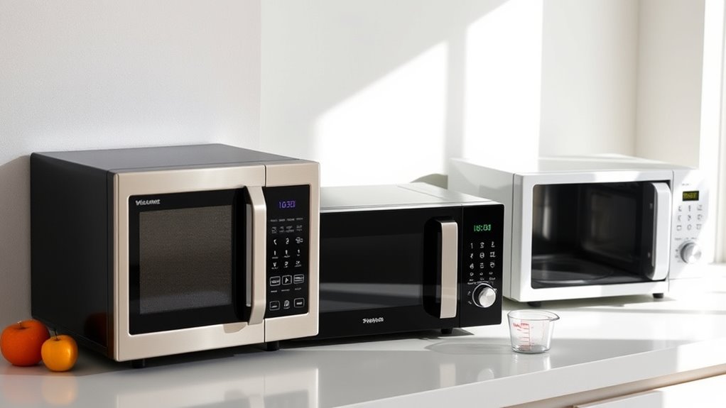 microwave size power safety