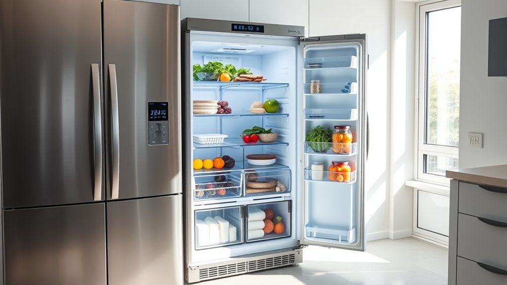 optimal fridge freezer settings