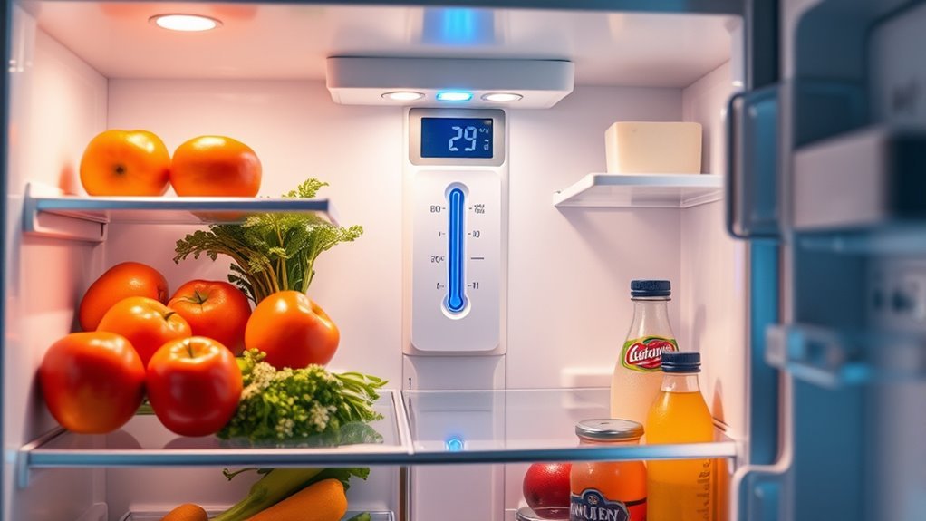 optimal fridge temperature settings