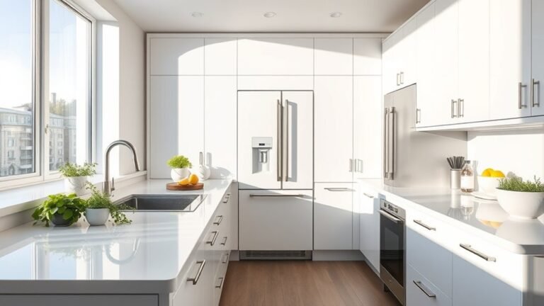 optimal refrigerator cabinet depths