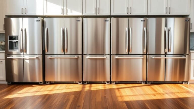 optimal refrigerator depth measurements