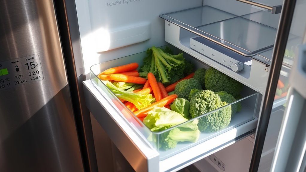 optimal veggie storage conditions