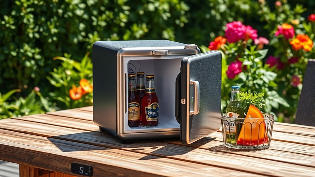 outdoor fridge selection tips
