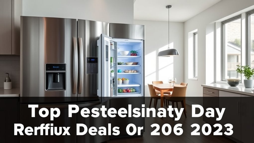 presidents day refrigerator deals