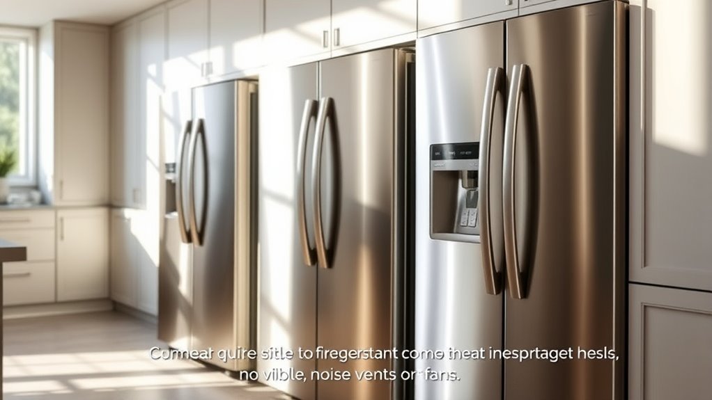 quiet energy efficient refrigeration
