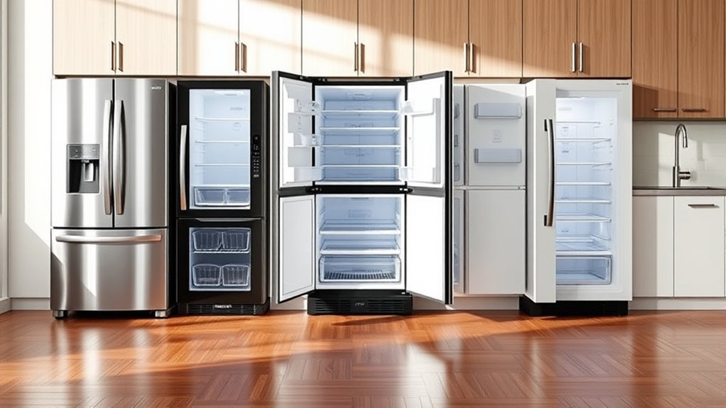 refrigerator capacity efficiency design