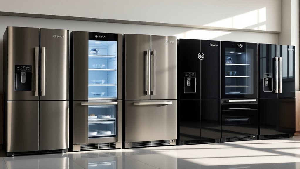 refrigerator capacity efficiency features