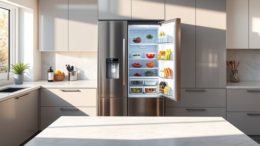 refrigerator capacity efficiency noise