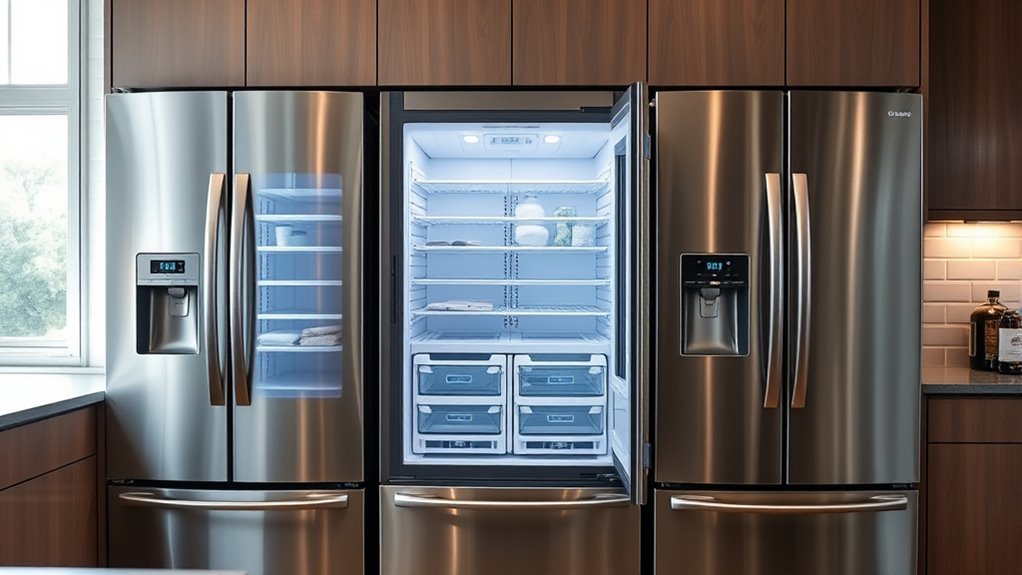 refrigerator capacity energy efficiency