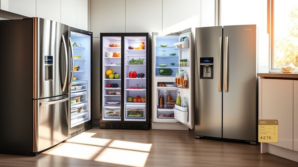 refrigerator capacity energy efficiency