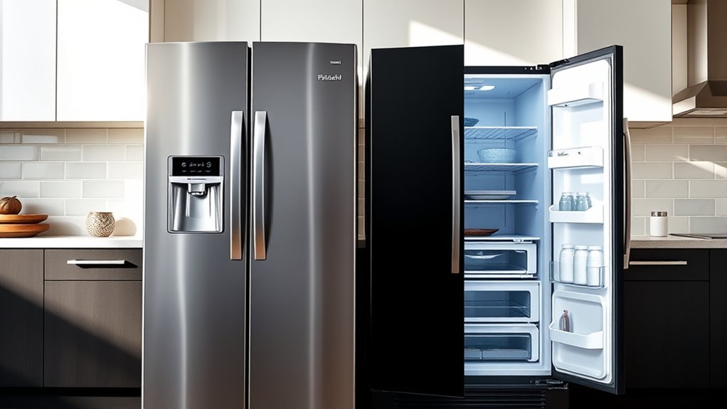 refrigerator capacity features efficiency