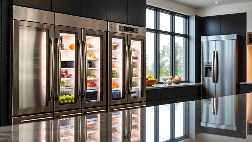 refrigerator capacity features efficiency
