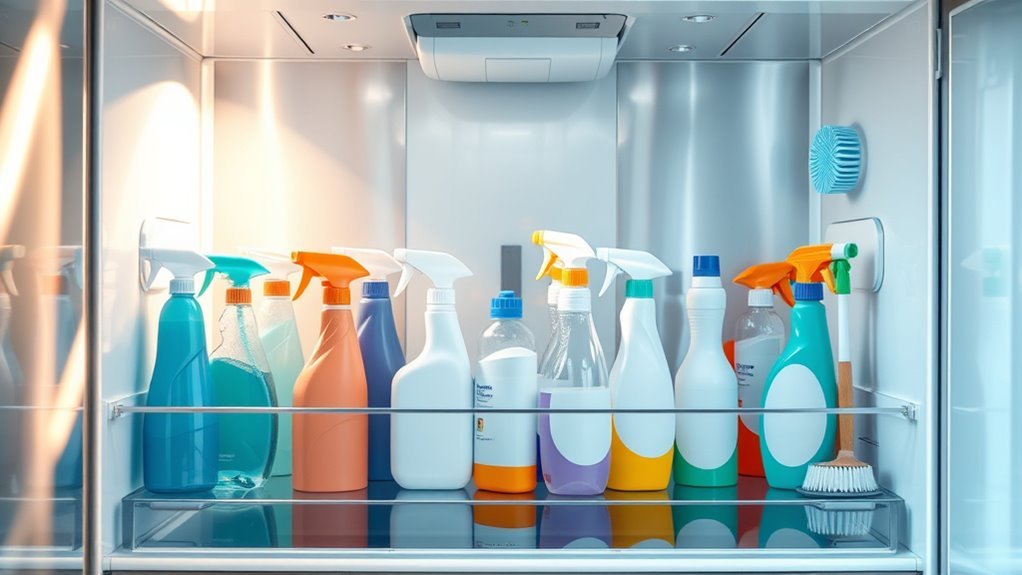 refrigerator cleaning product recommendations
