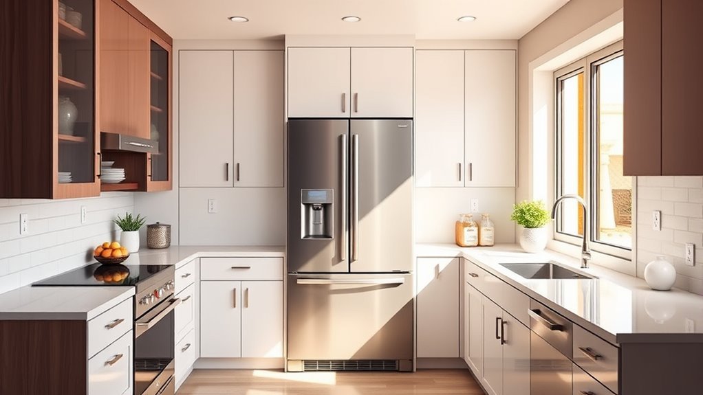 refrigerator features and capacity