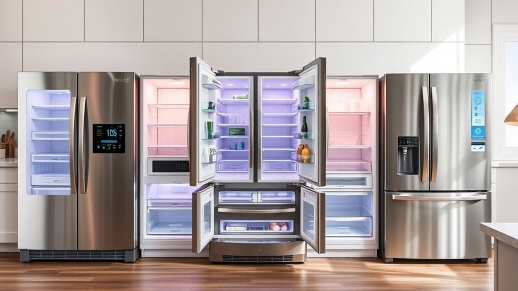 refrigerator features and efficiency