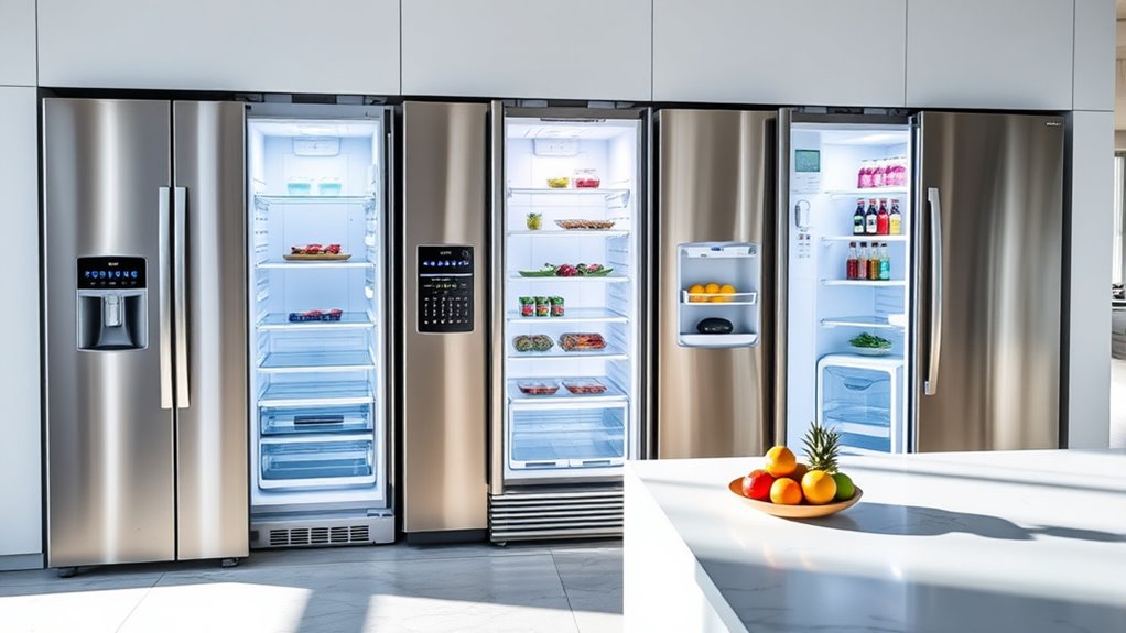 refrigerator features and efficiency