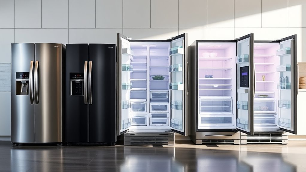 refrigerator features and efficiency