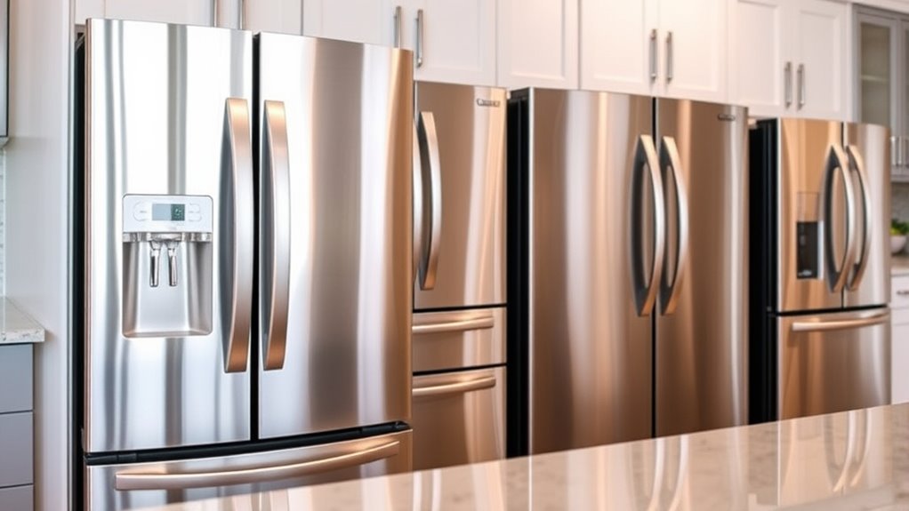 refrigerator features and maintenance
