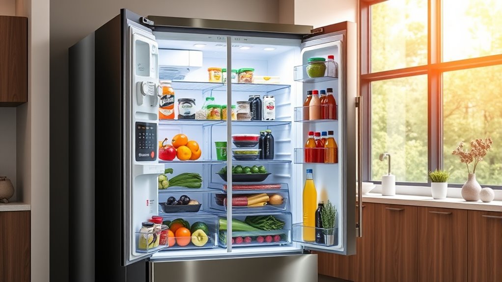 refrigerator features and specs