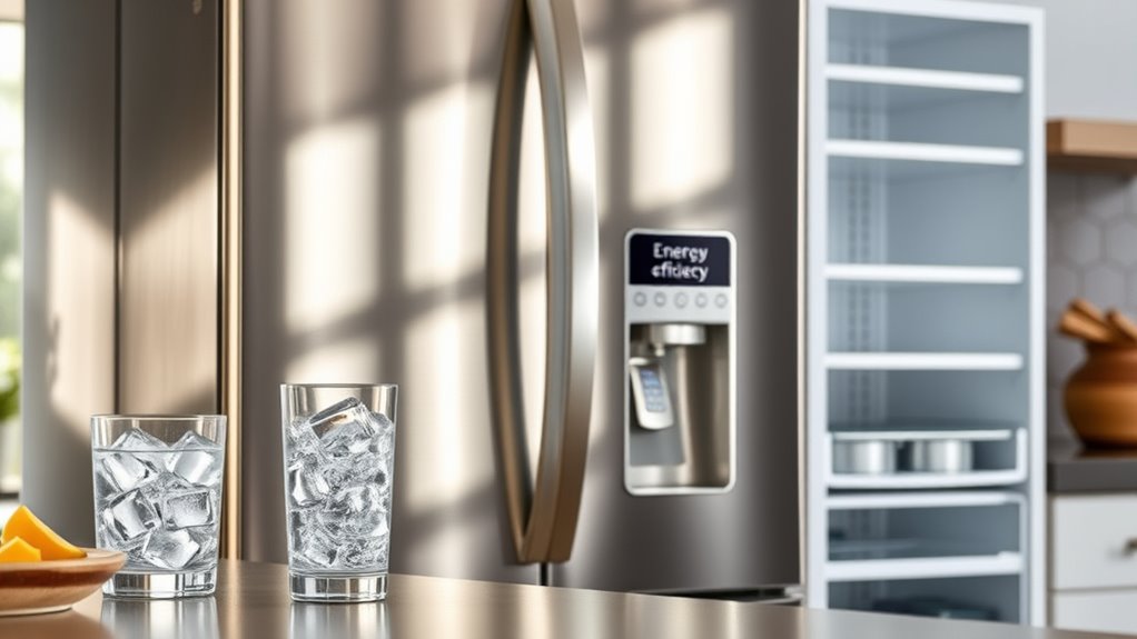 refrigerator features and storage