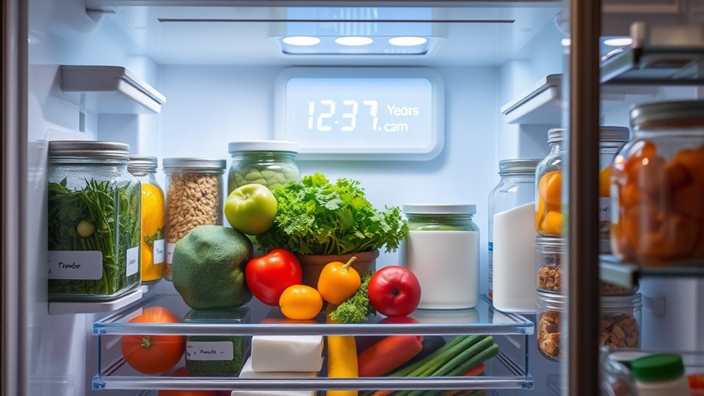 refrigerator settings for freshness