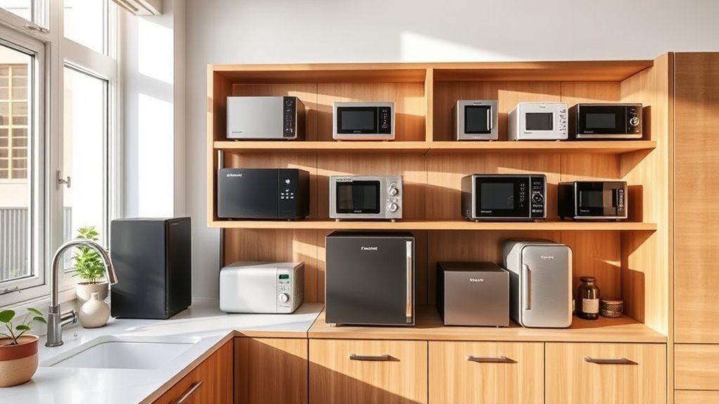 refrigerator size and features