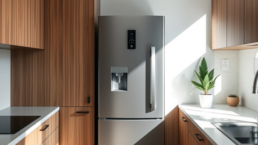 refrigerator size and features