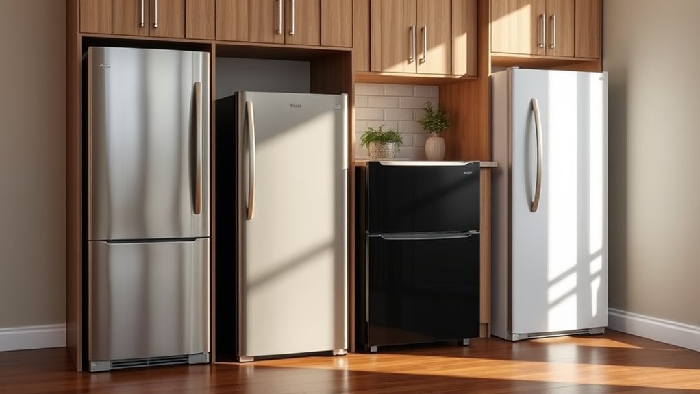 refrigerator size capacity efficiency