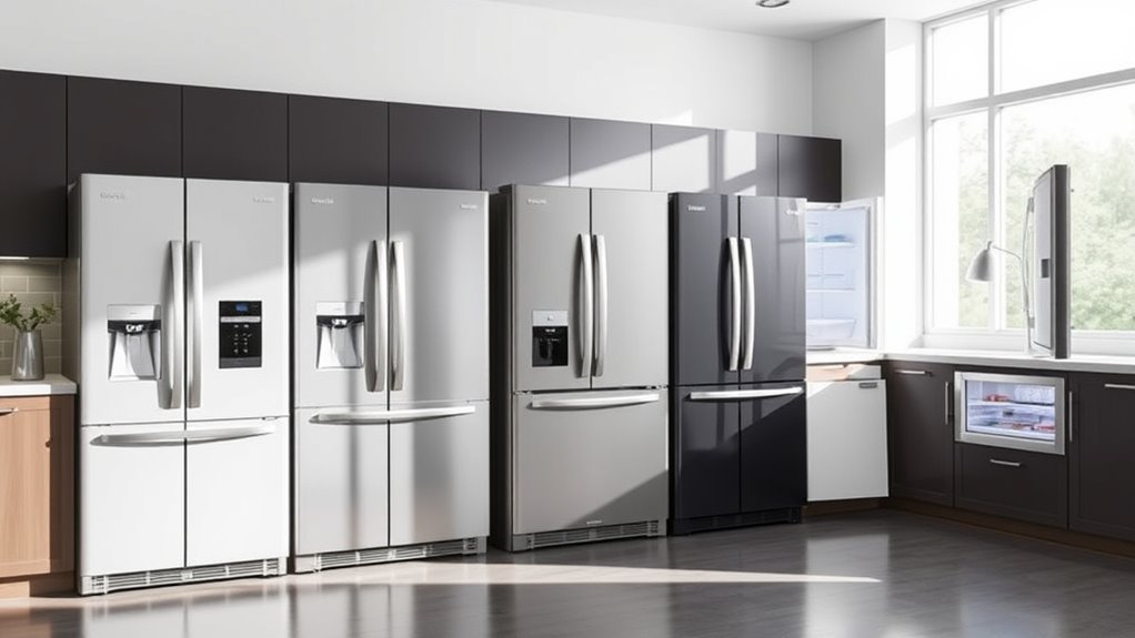 refrigerator size efficiency design