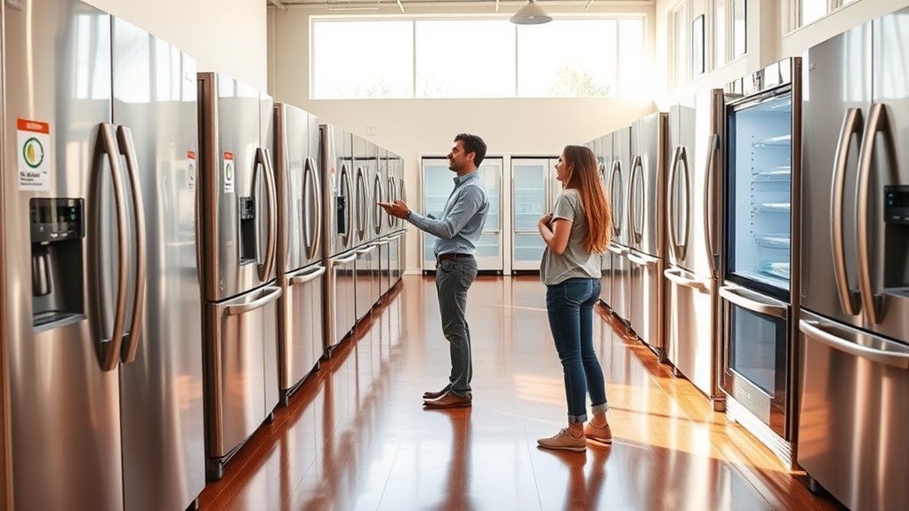refrigerator size efficiency design