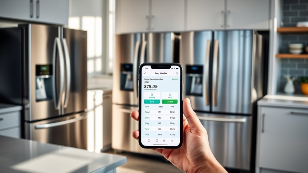 refrigerator size efficiency features