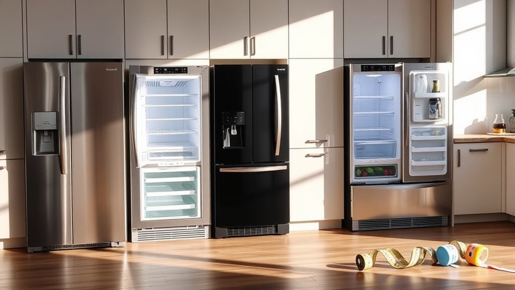 refrigerator size efficiency flexibility