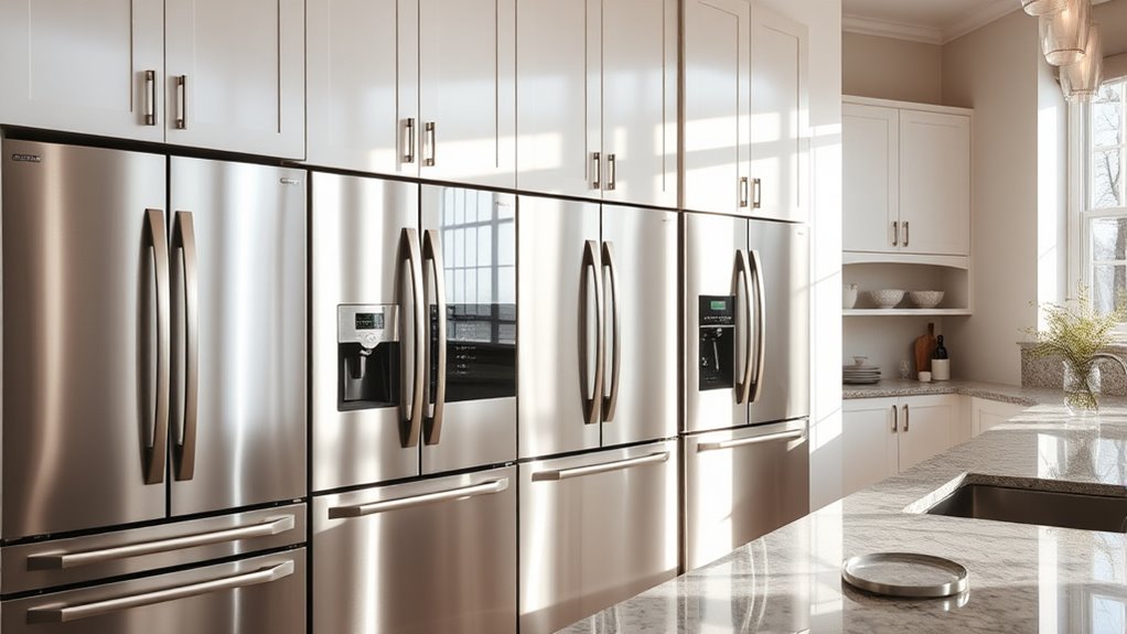 refrigerator size features efficiency