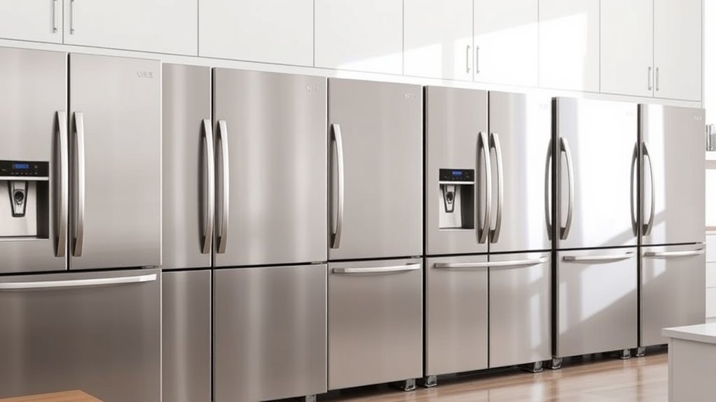 refrigerator size features efficiency