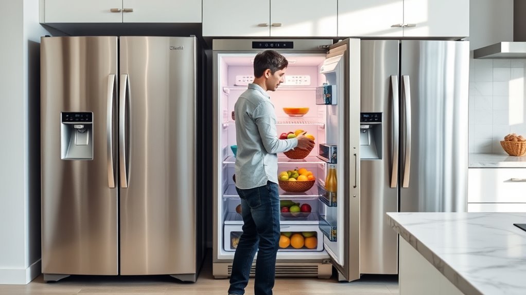 refrigerators designed for shorter people