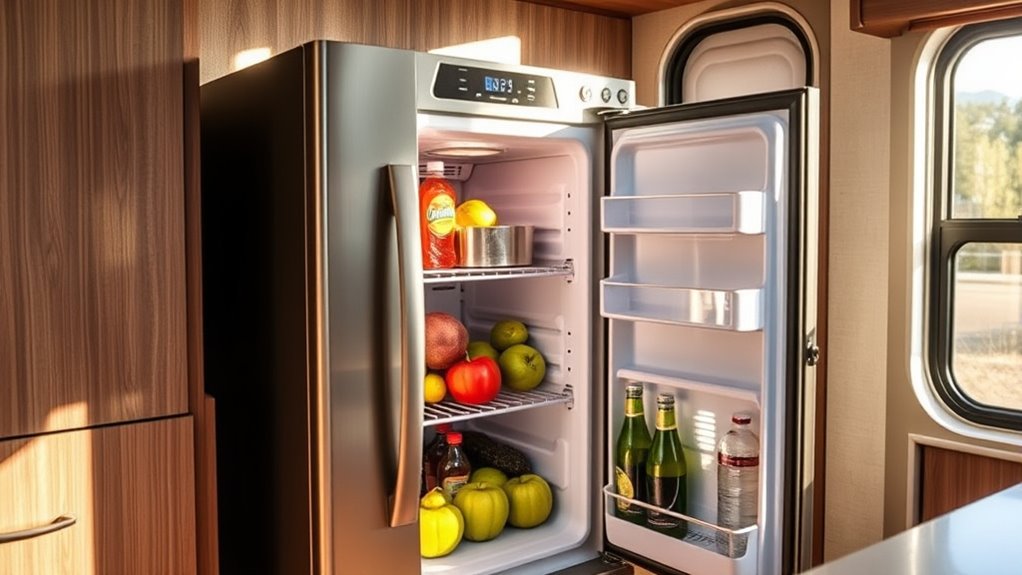 rv refrigerator freezer considerations
