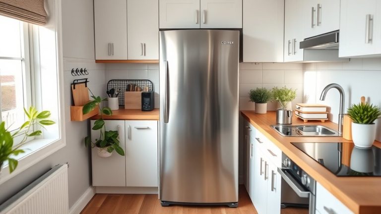 small kitchen refrigerator sizes