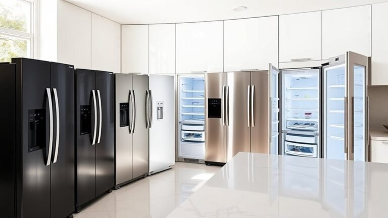stylish space saving refrigerators