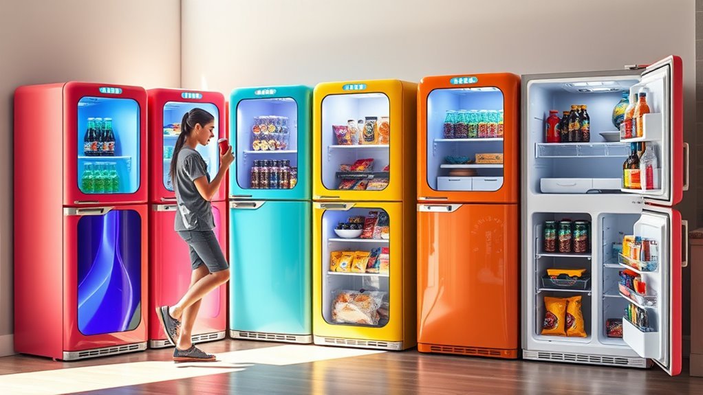 teen friendly fridge features