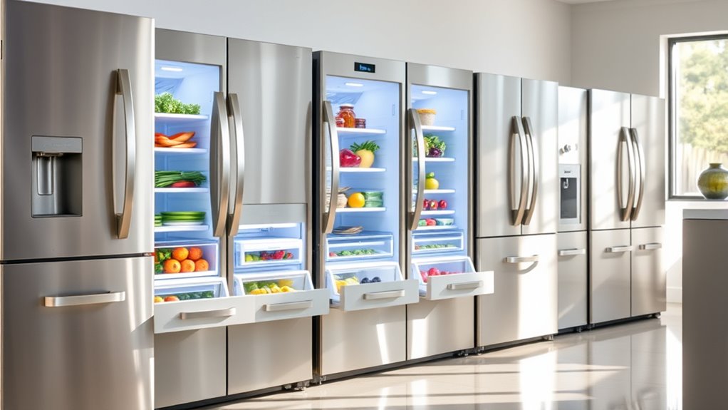 top 11 narrow refrigerator freezers