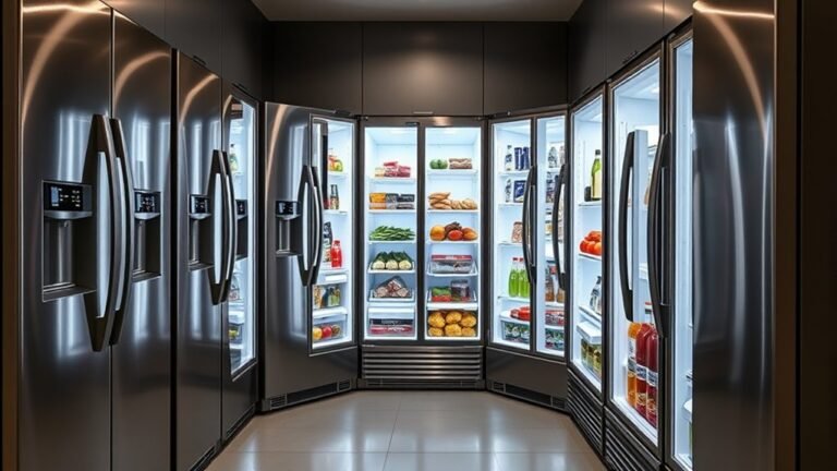 top 14 stylish side by side refrigerators