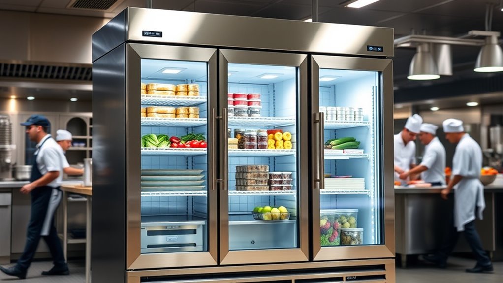 top 15 3 door commercial fridges