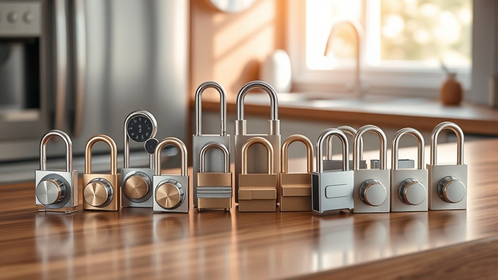 top 15 refrigerator lock options