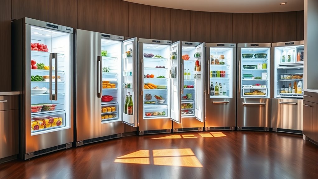 top 30 cu ft fridges