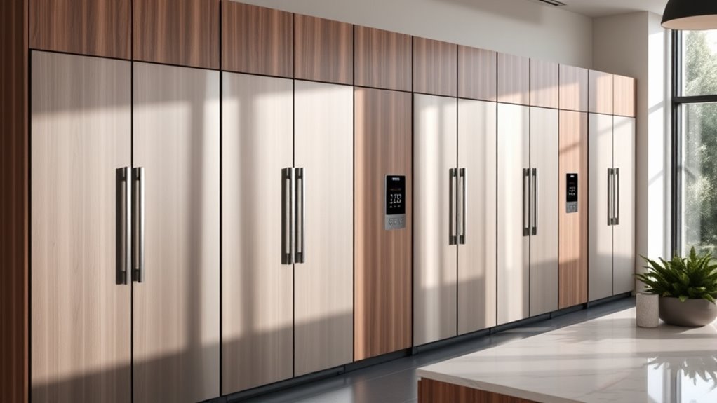 top 30 inch panel refrigerators