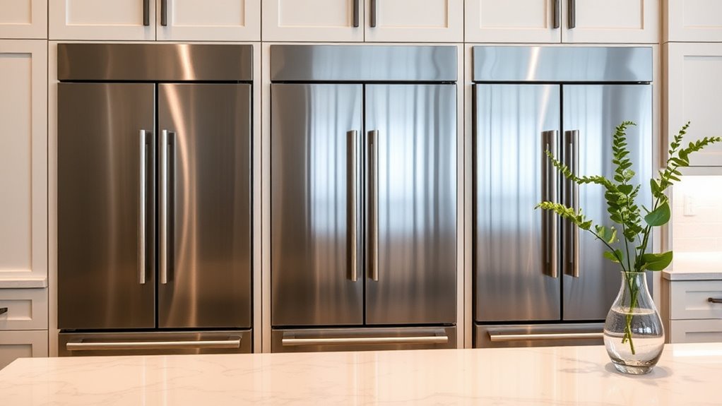 top 36 inch built in refrigerators